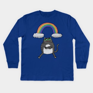 Rainbow, Shmainbow Kids Long Sleeve T-Shirt